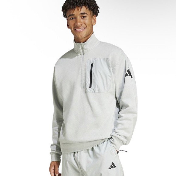 adidas Other - Adidas - City Escape Half Zip Sportswear Sweatshirt